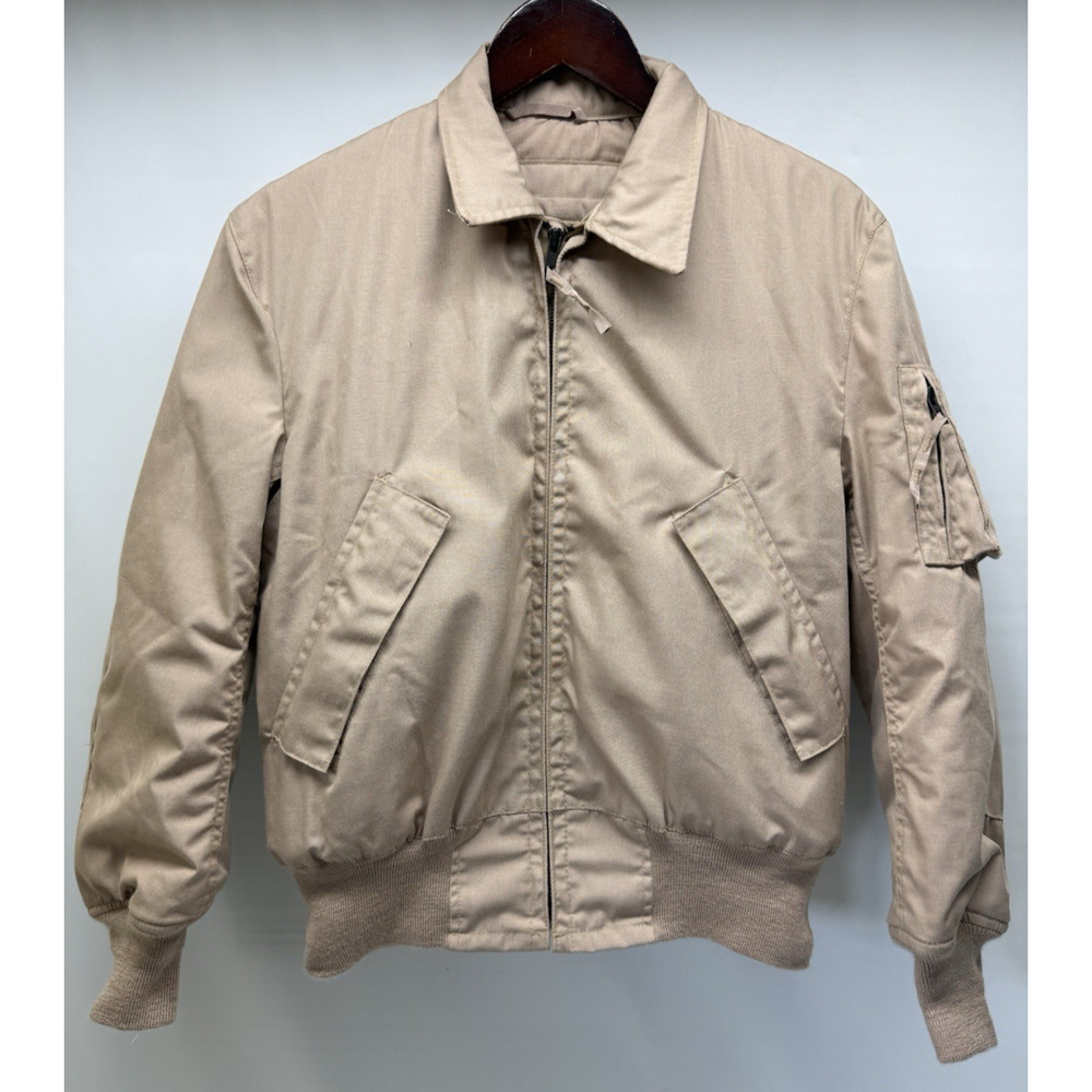 Vtg Military Cold Weather High Temperature Resistant Jacket Aramid Small Short